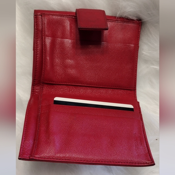 PRADA NYLON WALLET w/CERTIFICATION CARD - Picture 3 of 16
